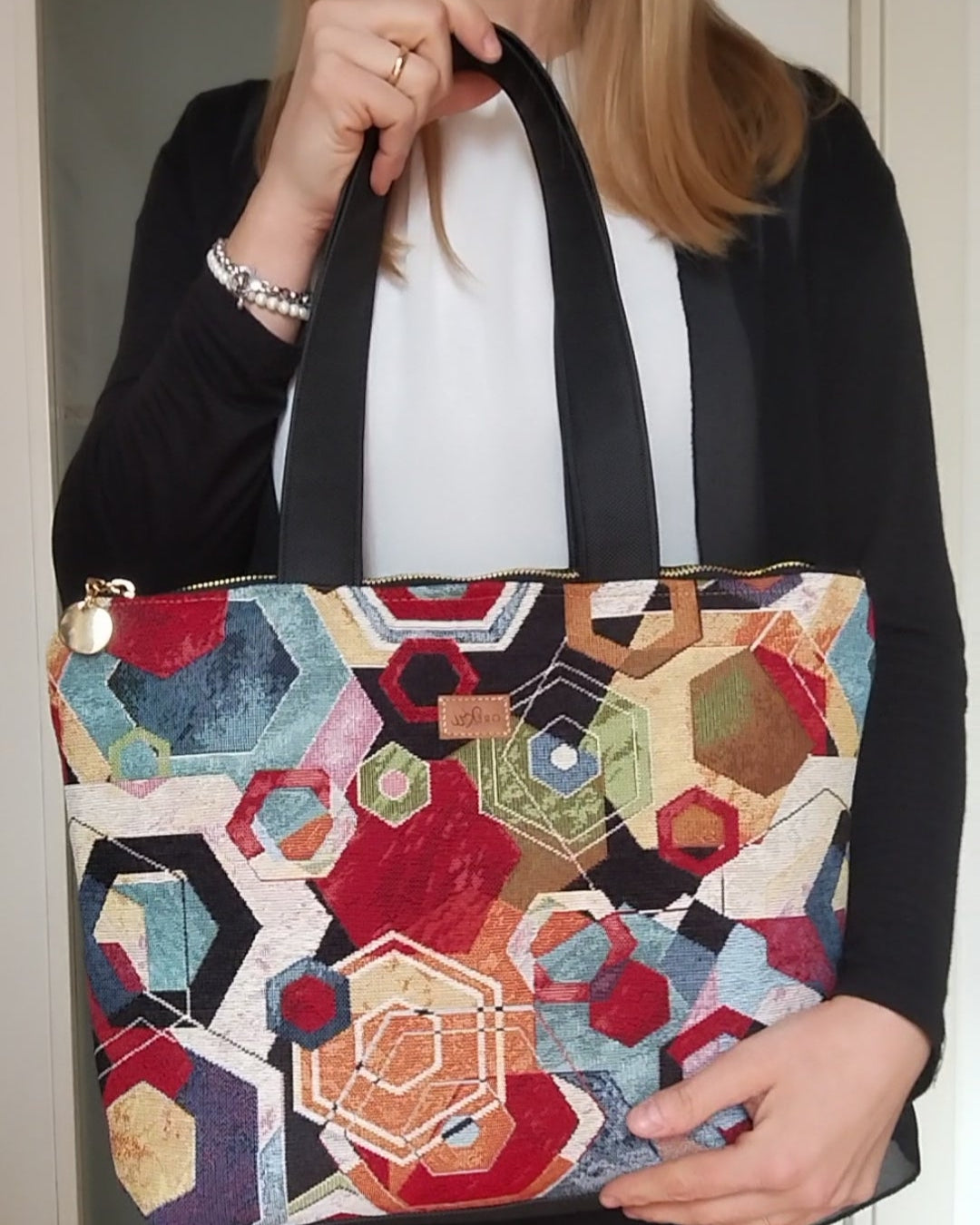 maxi bag fantasia etnica dettaglio_GreKri Bags