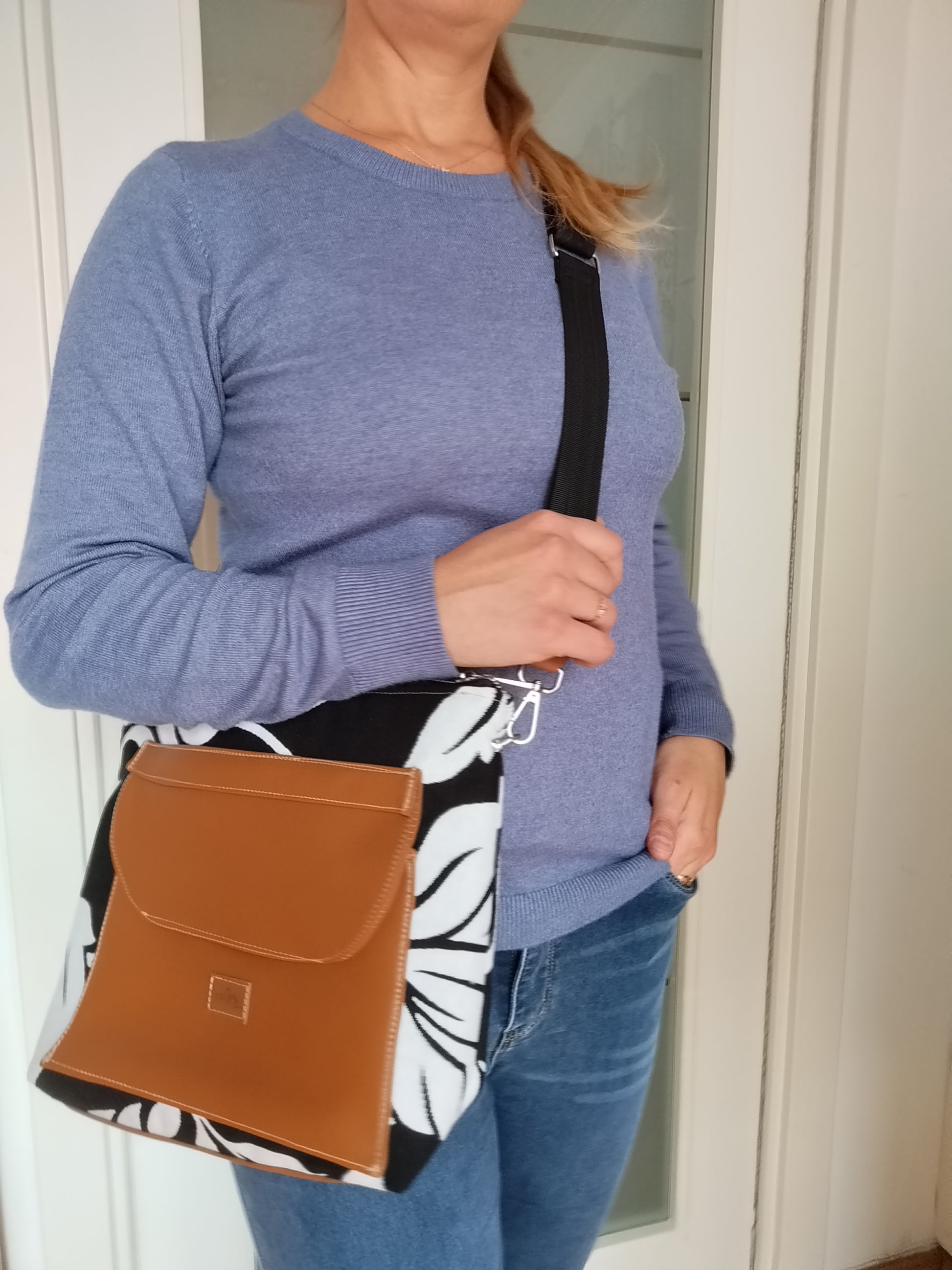 Video borsa Easy Day fantasia foglie