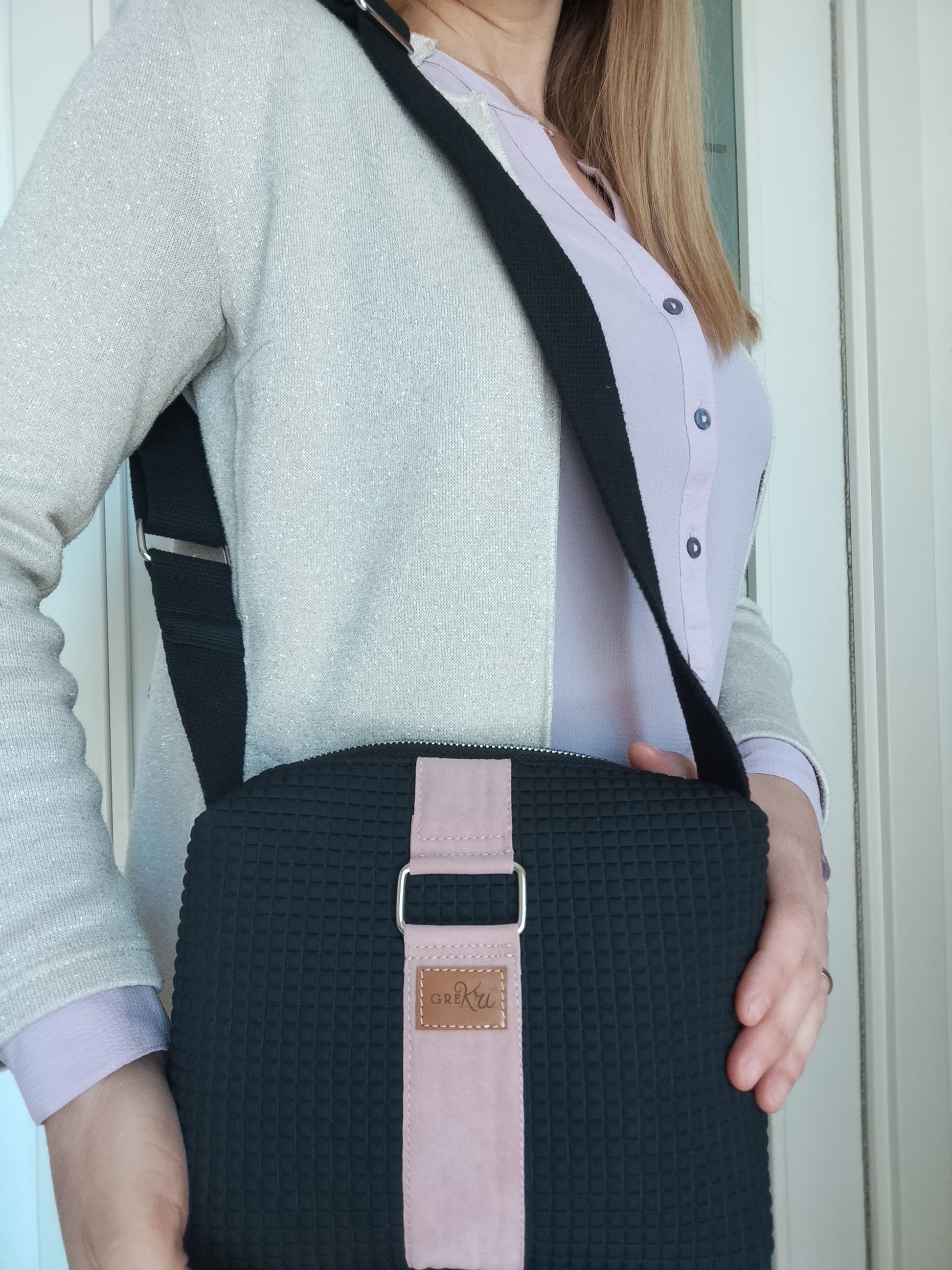 tracolla sporty chic3 - GreKri Bags